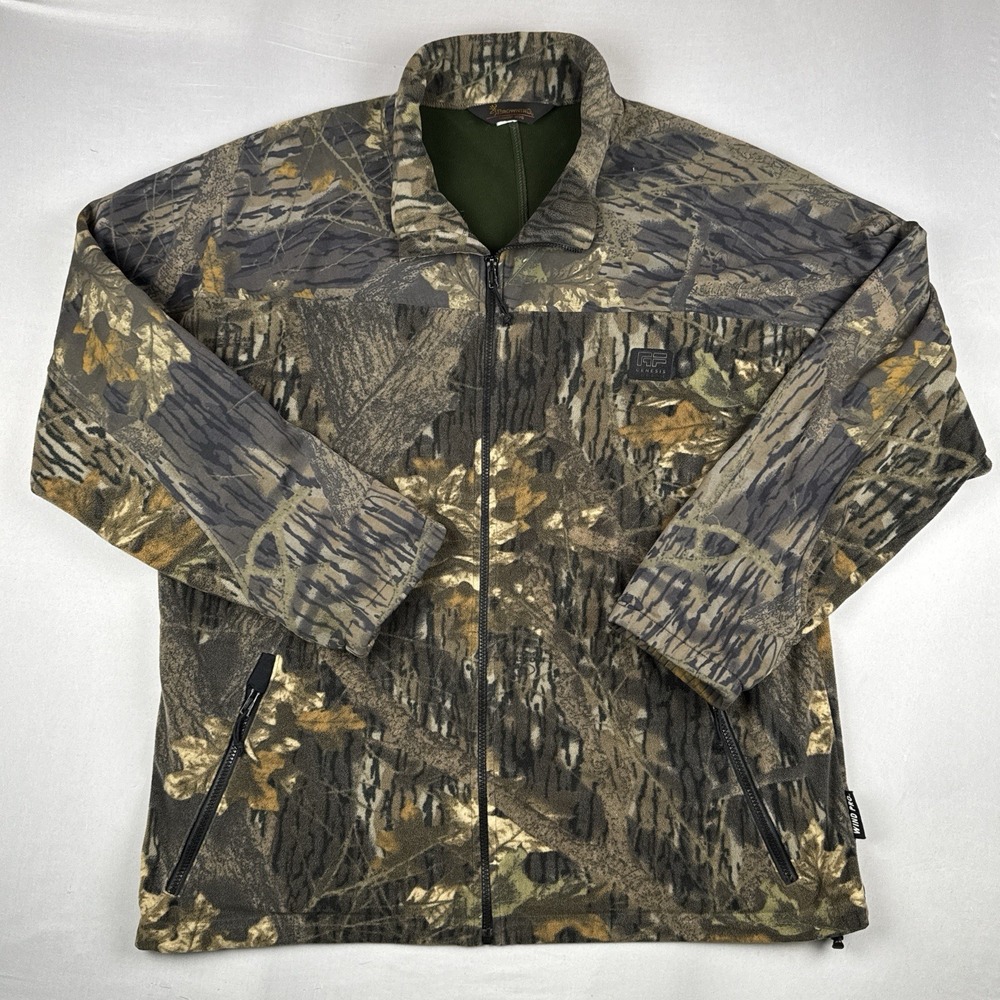 Browning Genesis Camo Polartec Wind Pro Fleece Hunting Jacket
